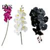 Maintenance Free Faux Floral Arrangements Artificial Phalaenopsis Silk Orchid Flower for Home Decor, Realistic Velvet Plant Decorative Plants Weddings