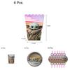 Baby Yoda Themed Birthday Party Decor Supply Set For Childrens Celebrations**