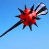 Weifang Rainbow Streamer 3D Kite with Spiky Tail – Easy To Fly