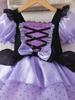 Girls' Purple Lolita Summer Princess Dress for Halloween