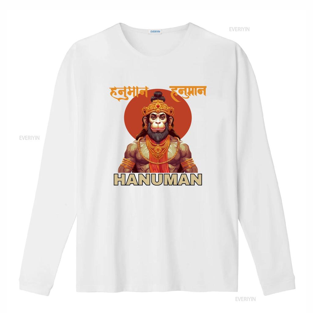 Hanuman Hindu Monkey God T Shirt Lord Design Indian Ramayana Spiritual Religious Mythology vintage Washed streetwear Unisex