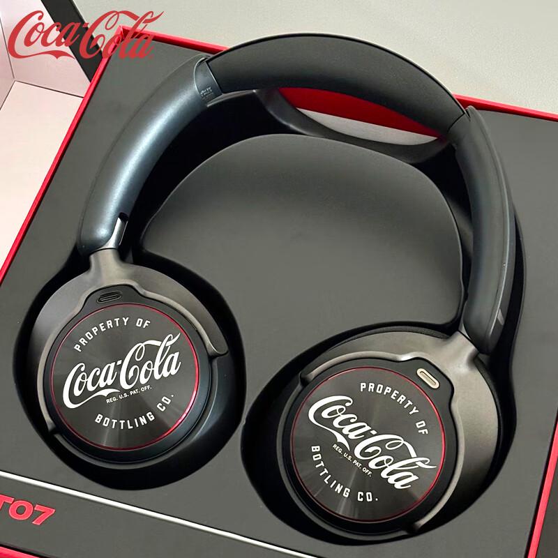 

Coca-Cola T07 Active Noise Cancelling Over-Ear Bluetooth Headphones
