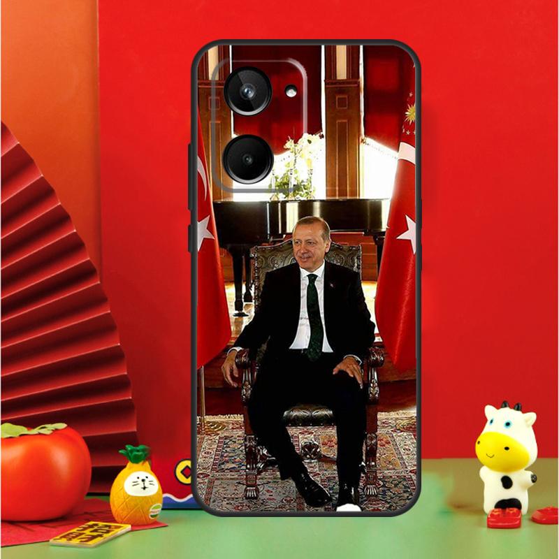 President Turkey Recep Tayyip Erdogan For Realme 15 Pro GT7 GT6 10 11 12 13 14 Pro Plus C67 C63 C61 C55 C51 C53 C35 C75 C65 Case