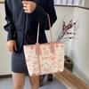 Neuer Stil Einfache Canvas-Tasche Damen-Handtasche Umhängetasche Studenten All-Match-Handtasche Pendler Große Kapazität Schminktasche Mehrere Taschen