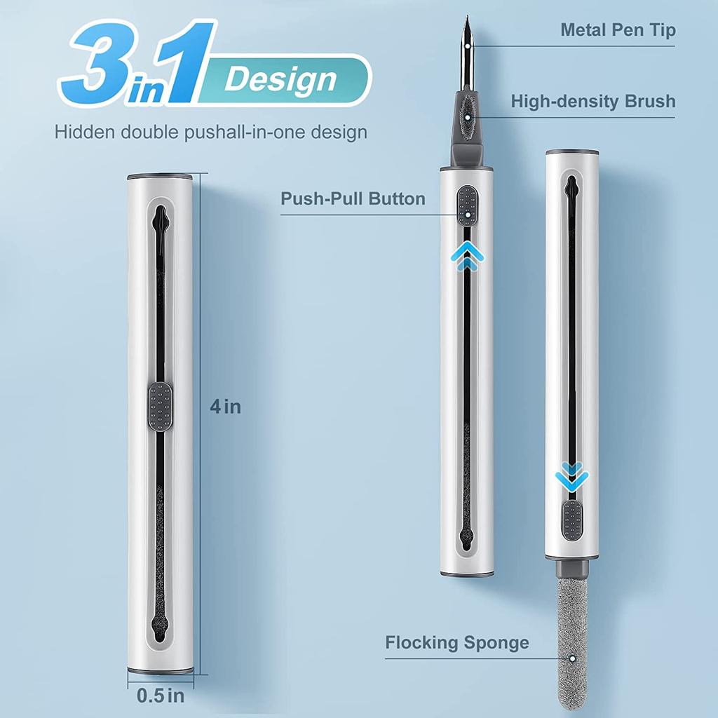 Cleaner Kit Wireless Bluetooth Headphone Cleaning Pen For AirPods Pro 1 2 3 Headset Cover Cleaners Brush Earbuds Cleaning Tools