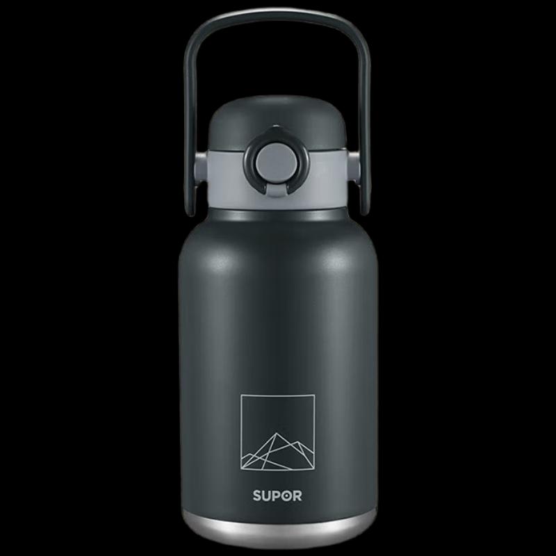 Supor KCV10AD20 Dome Black 1L Insulated Flask