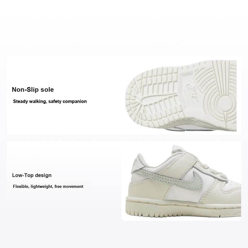 Nike Кроссовки Dunk Low TD Phantom Light Silver Baby кремово-белые FB9107-109 27