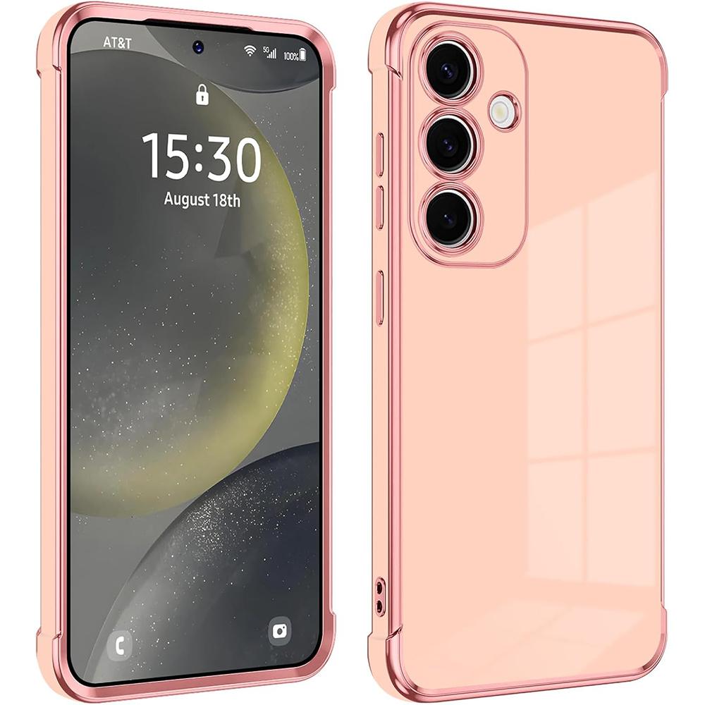 

Розкішний глянцевий чохол для Samsung Galaxy S25 S24 S23 S21 Fe S22 Ultra Plus Силіконова м’яка цукеркова протиударна накладка Тонка S23 ULTRA