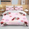 Mickey Minnie Duvet Cover Bed Two Piece Three Piece Set Suitable King Size Full Size Pillowcase Quilt Cover Sewing