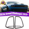 Carbon Fiber Dashboard Middle Air Vent Trim Cover For Dodge Challenger 2015~20