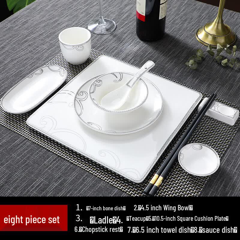 Galaxy Journey Elegant Ceramic Dinnerware Set