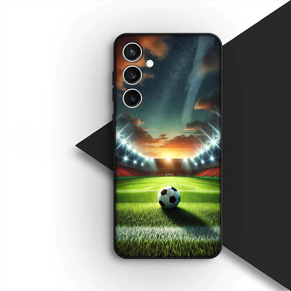 Phone Cover for Xiaomi Redmi 15 15C A4 A5 9A 9C NFC Note 9 8 9T 8T 5G Soft Silicone Case Soccer NO 19 Football Number No19