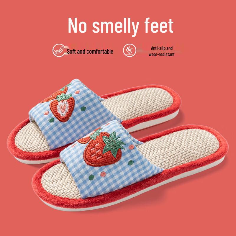 Chang Baosen Linen Slippers