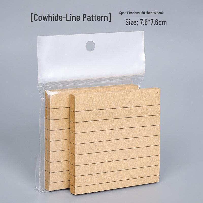 Colorful Sticky Notes: Strong Adhesive Tearable Memo Pads for Office & School