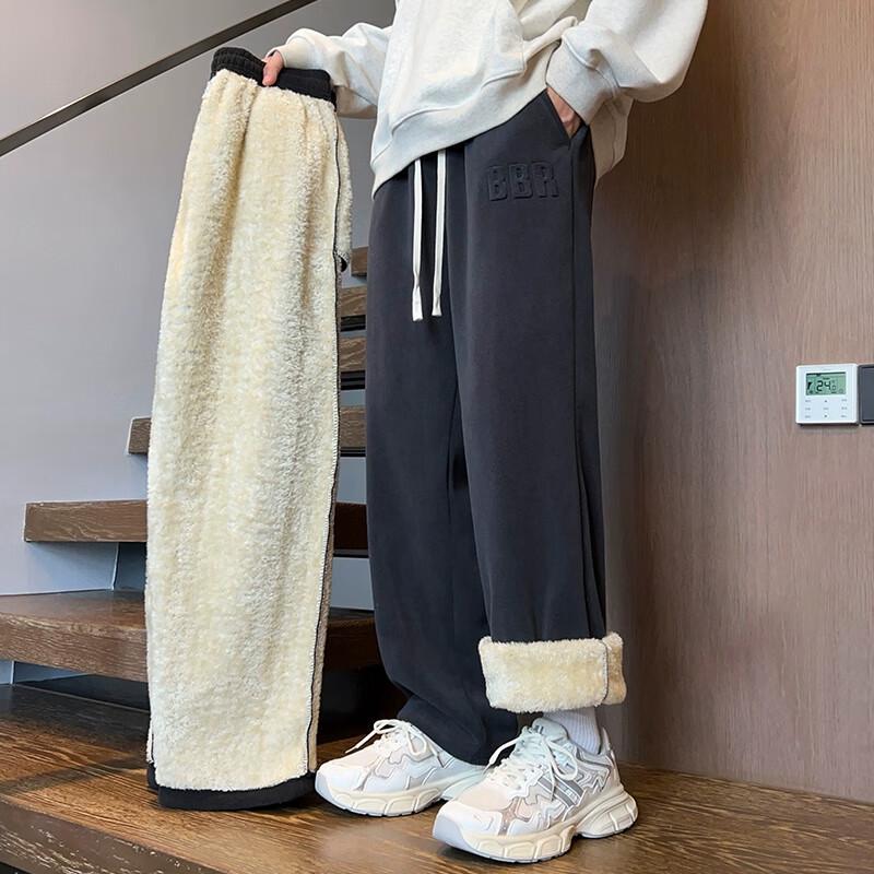 

VUUG Men s Plush Lined Straight Leg Sweatpants 3XL