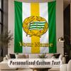 Custom Text Tapestry Hammarby Print Wall Tapestry Indoor Living Room Wall Decor