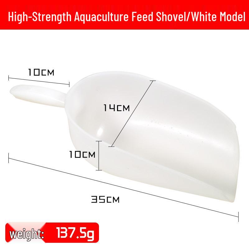 Large Heavy-Duty Plastic Feed Shovel for Farm Animals