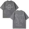 Quevedo El Baifo Album 2026 Tour Graphics Vintage Washed T Shirt Men Women Fashion Tshirt Shortsleeved Loose Cotton Tshirts