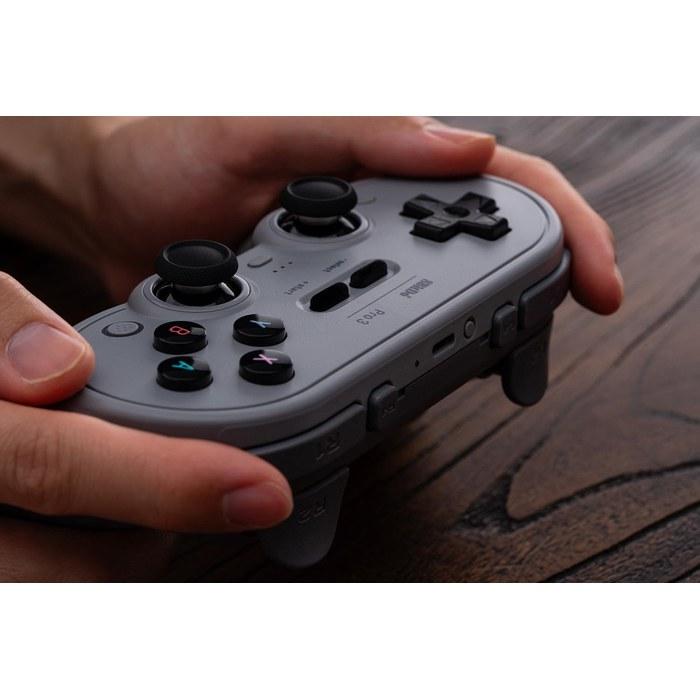 8BitDo Pro 3 Bluetooth Controller for Switch/Switch 2 - Gray