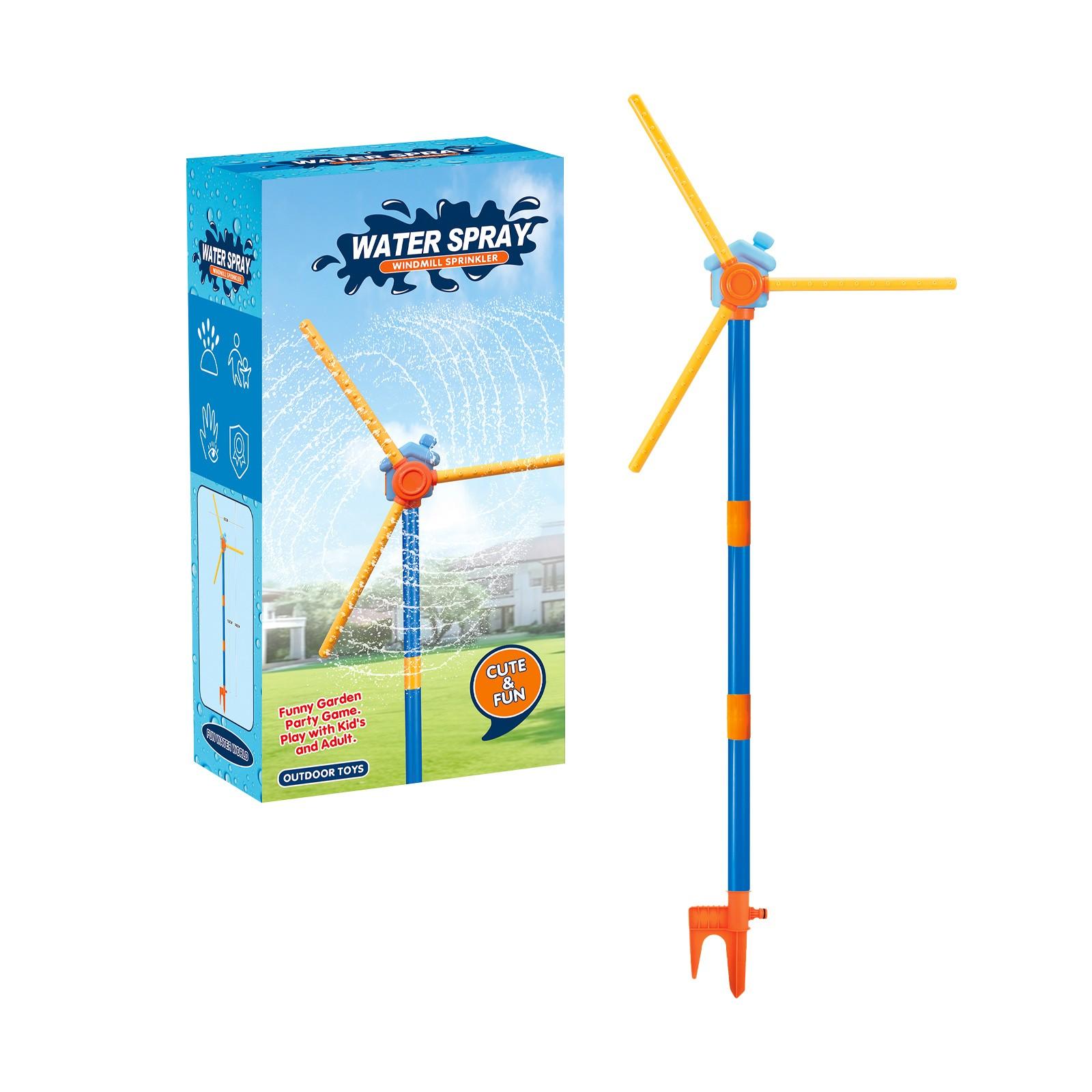 Children s Windmill Sprinkler Toy Rotating Outdoor Sprinkler