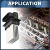 Robust Blower Resistor for Automotive Use Offers Quick Installation Enhanced Air Flow Control Compatible 7701051272