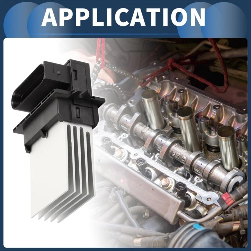 Robust Blower Resistor for Automotive Use Offers Quick Installation Enhanced Air Flow Control Compatible 7701051272