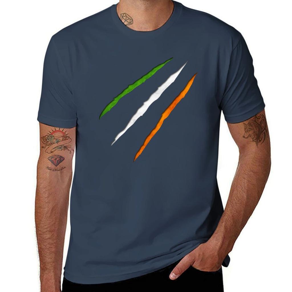 Ireland Flag TShirt Urban Casual Loose Fit Tee