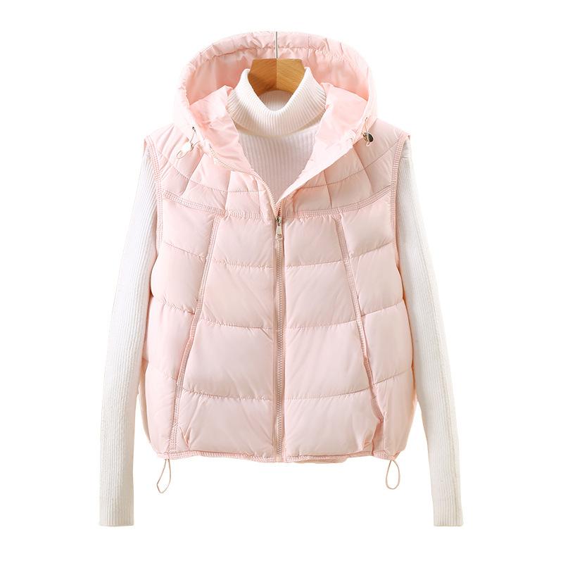 Design Sense Hooded Women Autumn And Winter New Large Size Thin Women