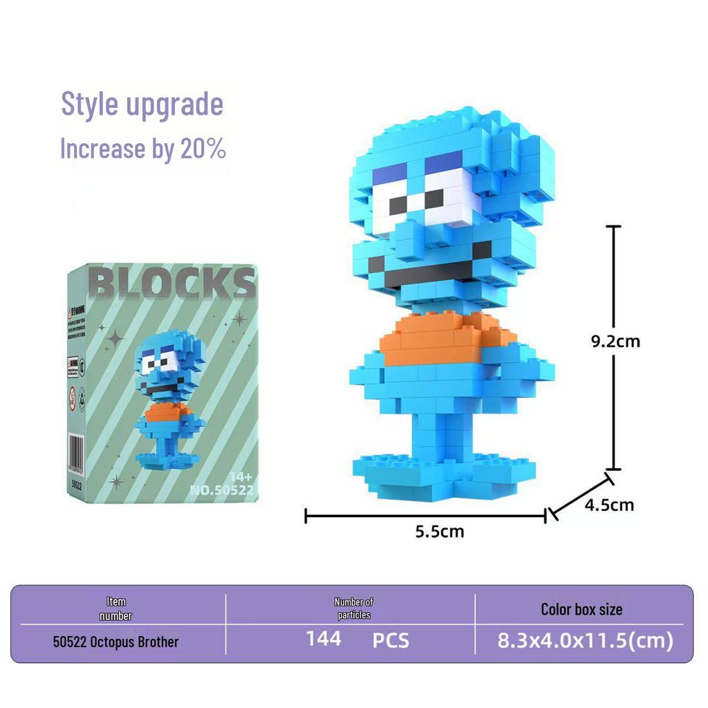 Children's 3D Puzzle Building Blocks - Compatible with Lego, Educational Toys for Girls
