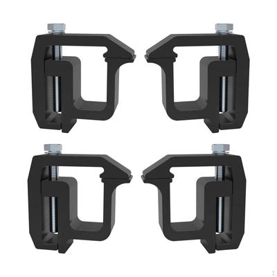 Heavy Duty Mounting Clamps forPick Trucks Black