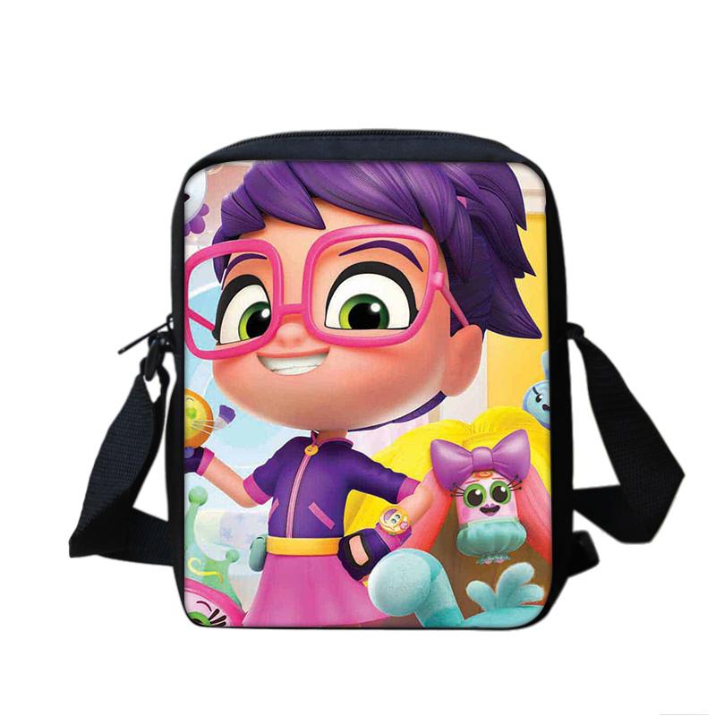 Abby Hatcher shoulder bag new small and large capacity versatile cartoon print student boy or girl best birthday gift for school