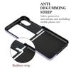 Emboss Diamond Ring Holder Leather Phone Case for OPPO Find N2 Flip 5G N2Flip CPH2437 N 2 Kickstand Ultra Thin Shockproof Cover