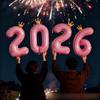 2026 Number Balloon Decoration Set