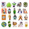 10/30/50pcs Anime Dragon Ball Stickers Cool Son Goku Cartoon Decals DIY Notebook Computer Helmet Waterproof Graffiti Sticker Toy