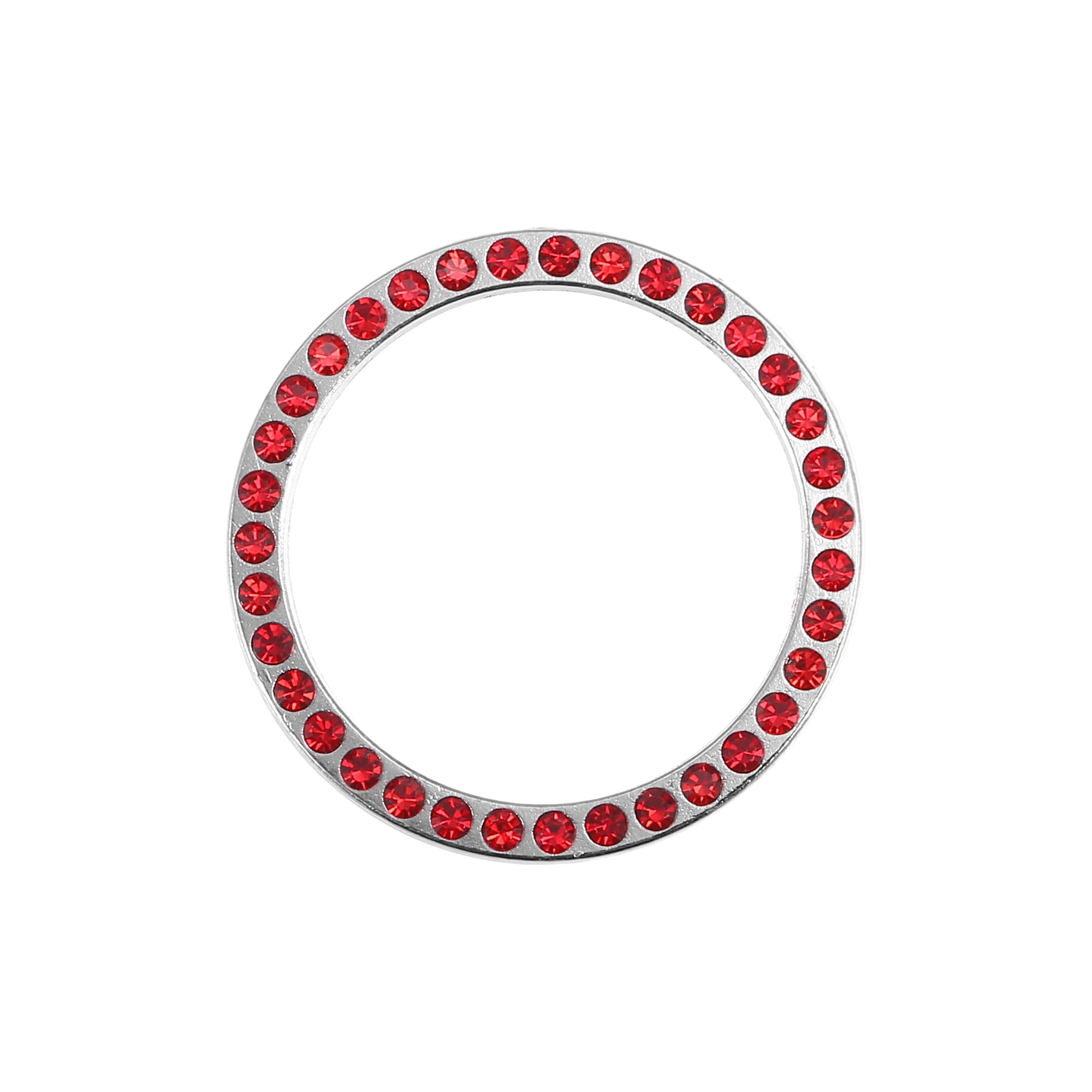 

INFINAUTO Universal Bling Car Engine Start Stop Button Cover Car One Click Push Start червоний