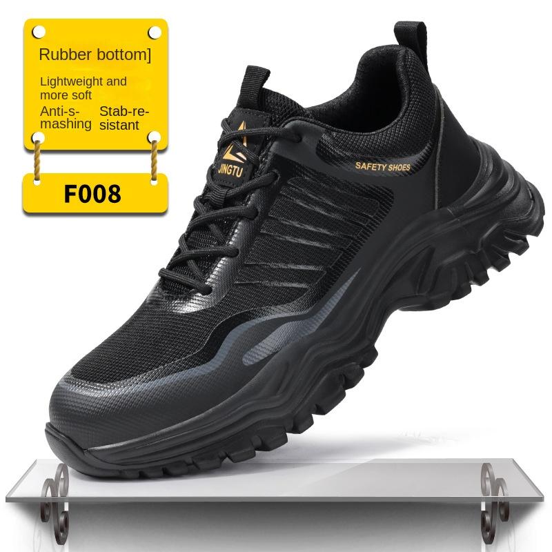 

Обувь для страхования труда, ударопрочная и устойчивая к проколам, защитная обувь с защитой от мух, мягкая подошва, удобная и легкая рабочая защитная обувь 39