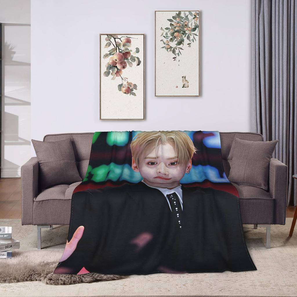 Ald Sangwon Music Blanket Travel Office Flannel Throw Blanket For Bedroom Soft Warm Custom Quality Bedspread Birthday Gift