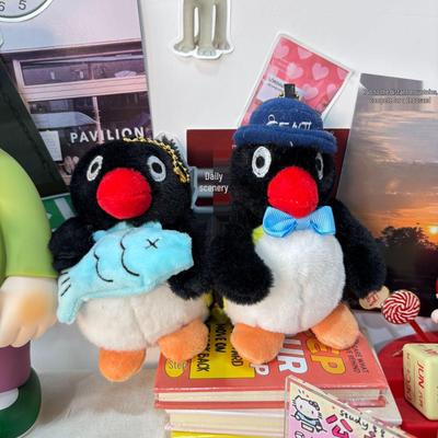 Adorable Penguin Plush Keychain Doll Charm