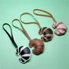 Creative Croissant Leather PU Keychain Pendant