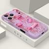 Jellyfish Dolphin Pattern Lanyard Case For iPhone 17 Pro Max Funda iPhone 16 15 14 13 Pro Max 11 16E 17E Soft Silicone Cover