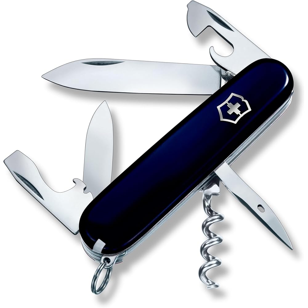 

Victorinox Spartan Blue Multi-Tool with Corkscrew and Screwdriver 12 Functions Compact Outdoor Gear