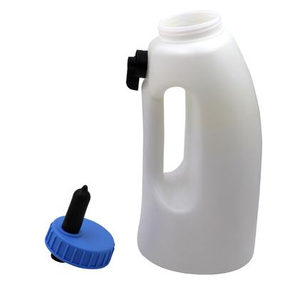 1Pcs Calf Milk Feeder Bottle with Nipple Drinker Feeder Lamb Bottle Holder 2L/4L Screw Set Milking Feeding Replacement Pacifier