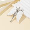 Classic Shell Butterfly Brooch With Embedding Technique For Jewelry And Gift For All