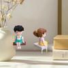 Toy Mini Piano Furniture for Dollhouse, Adorable Simulated Musical Instrument Model for Cute Playhouse Scene