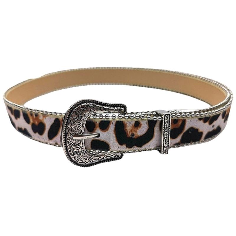 

Soft Comfortable Waistband Snake Pattern Belt Wrinkles Resistant Waistband Suitable for Daily Use