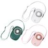 Mini USB Fan,Portable Hands Necklace Fan, Rechargeable Handheld 3 Adjustable Personal Desk