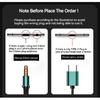 Heavy Bass Type C 3.5mm HIFI Stereo Wired Earphones In-ear Headphones with Mic Earbuds Noise Reduction Gamer Headset for Samsung