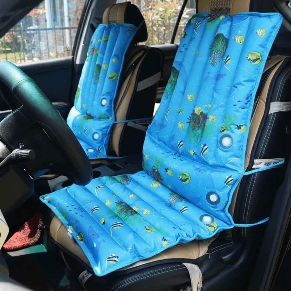 

Summer Cooling Car Seat Cooling Pad Water Filled Foldable Cool Seat Cushion Breathable Universal Ice Pad Home Office