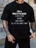 Cotton  New Bestselling Headphone Letter Printed Roundneck Shortsleeved Tshirt Unisexs Top Graphic T Shirts Streetwear