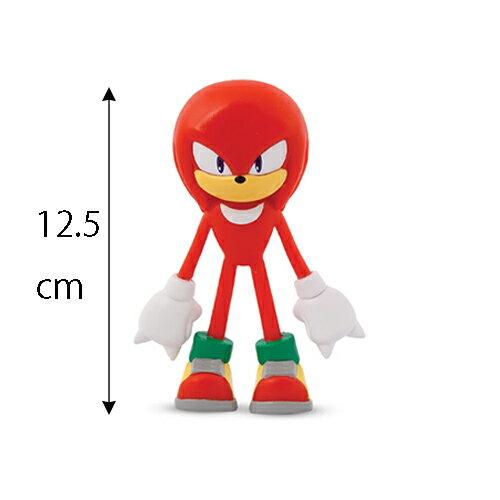 Sonic Böjbar Figur (Knogar) 18880d Leksaksdocka Spel HEDGEHOG Knuckles Samling Karaktärsvaror Gåva USA Importerad 55023